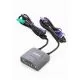 Switch KVM Edimax EK-PA2C, 2 Porturi PS/2 si suport Audio (cabluri incluse)