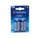 Baterii alkaline R14 Verbatim (2 buc.)