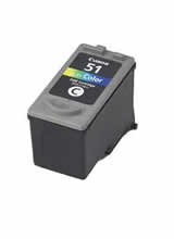 Cartus Inkjet Canon CL-51 Color BS0618B001AA title=Cartus Inkjet Canon CL-51 Color BS0618B001AA