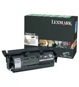 Cartus Laser Lexmark T650A11E Return Program de 7.000 pagini pentru T650  T652  T654