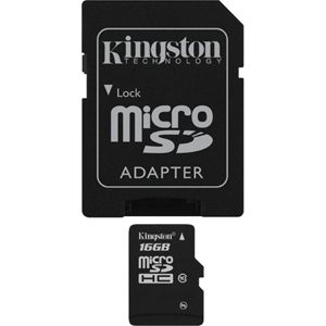 Card Memorie Kingston microSDHC 16GB Clasa 4
