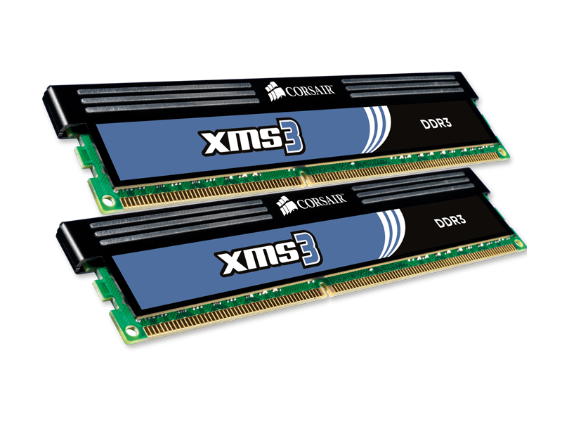 Memorie Desktop Corsair XMS3 DDR3-1600 4GB kit CL9 title=Memorie Desktop Corsair XMS3 DDR3-1600 4GB kit CL9