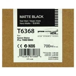 Cartus Inkjet Epson Matte Black T636800 UltraChrome HDR 700 ml