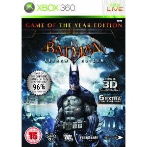 Batman: Arkham Asylum - Game of the Year (Xbox360) title=Batman: Arkham Asylum - Game of the Year (Xbox360)