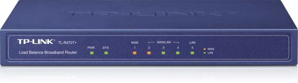 Router Tp-Link TL-R470T+ WAN: 1xEthernet fara WiFi