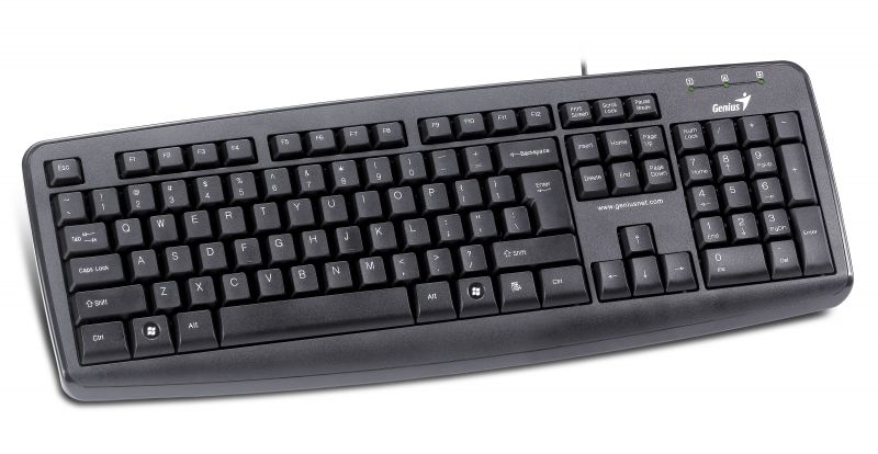 Tastatura Genius KB-110X Black PS2 title=Tastatura Genius KB-110X Black PS2