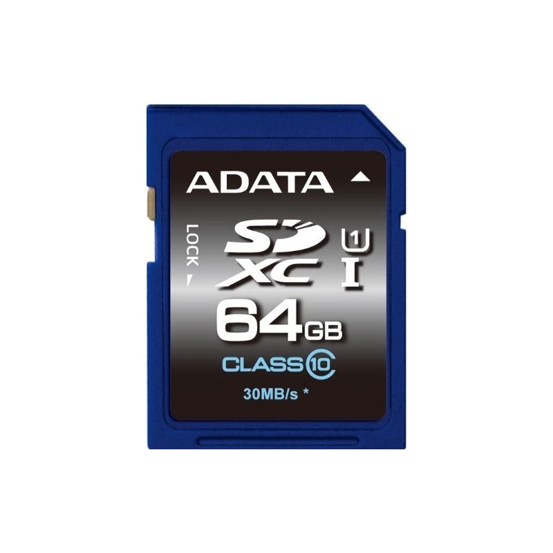 Card memorie ADATA SDXC Premier 64GB UHS-I U1 Clasa 10