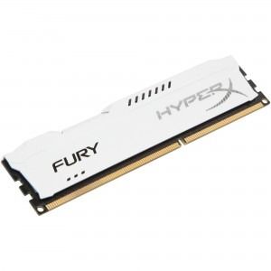 Memorie Desktop Kingston HyperX Fury White 8GB DDR3 1600 MHz CL10