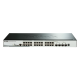 Switch D-Link DGS-1510-28P, cu management, cu PoE, 24x1000Mbps-RJ45 + 2xSFP + 2x10GbE SFP