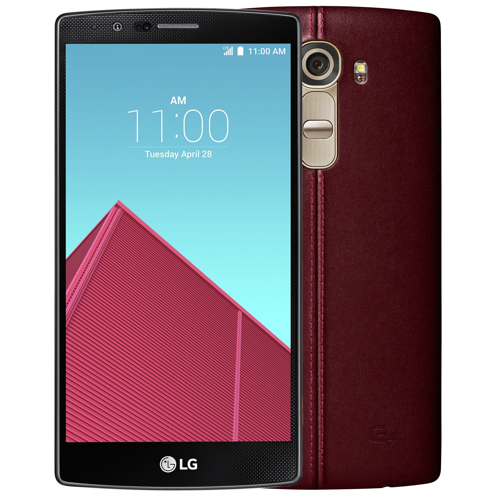 Telefon Mobil LG G4 32GB Dual SIM 4G Leather Red title=Telefon Mobil LG G4 32GB Dual SIM 4G Leather Red