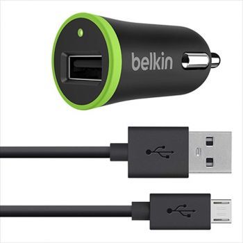 Incarcator Auto Universal Belkin USB/Micro-USB Cable Black