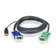 Cablu KVM Aten 2L-5202U, SPHD to VGA & USB, 1.8 metri