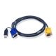 Cablu KVM Aten 2L-5202UP, SPHD to VGA & USB, 1.8 metri