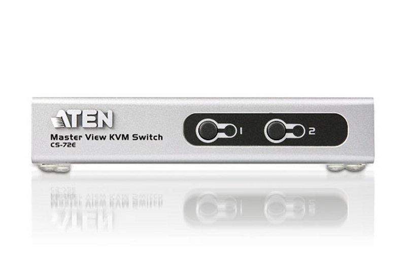 Switch KVM Aten CS72ECZ nr de calculatoare conectate: 2 rezolutie: 2048x1536