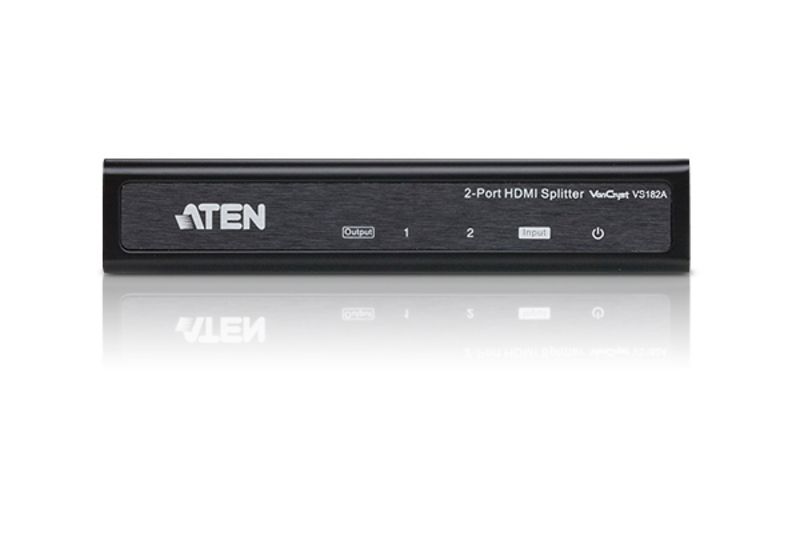 Video Splitter Aten VS182A-A7-G HDMI 2 Porturi title=Video Splitter Aten VS182A-A7-G HDMI 2 Porturi