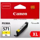 Cartus Inkjet Canon CLI-571Y XL, Yellow, 11ml