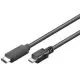 Cablu USB 3.1 tip C tata - micro USB 2.0 tip B tata