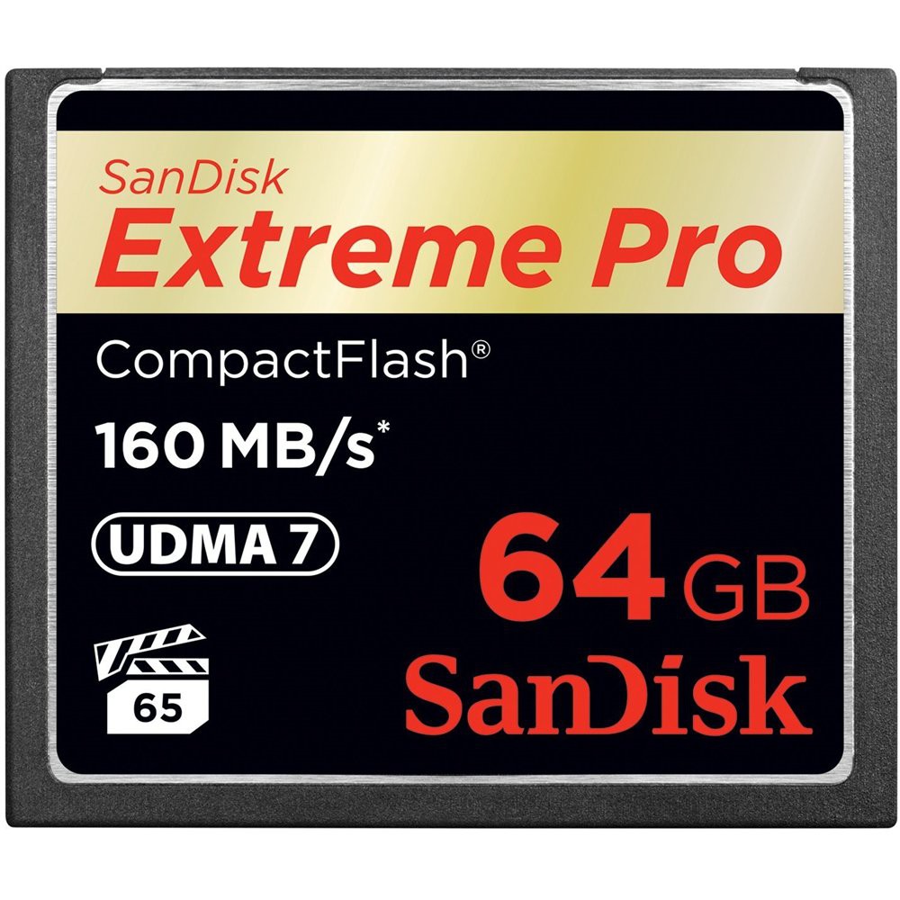 Card de memorie SanDisk Compact Flash Extreme 64GB Class 10