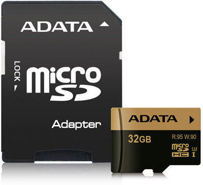 Card de memorie A-Data SDXC 32GB UHS-I U3 title=Card de memorie A-Data SDXC 32GB UHS-I U3