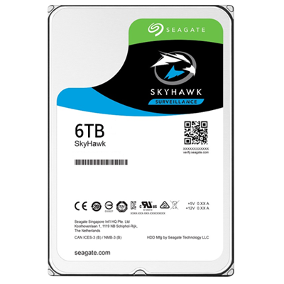Hard Disk Desktop Seagate SkyHawk 6TB 7200RPM 256MB SATA III