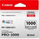 Cartus inkjet Canon PFI1000GY Grey