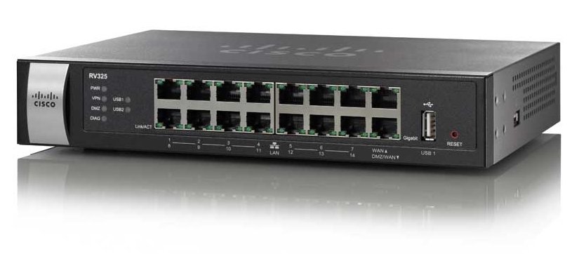 Router Cisco RV325 Dual Gigabit WAN VPN LAN: 14xGigabit-RJ45 2xUSB 3G/4G title=Router Cisco RV325 Dual Gigabit WAN VPN LAN: 14xGigabit-RJ45 2xUSB 3G/4G