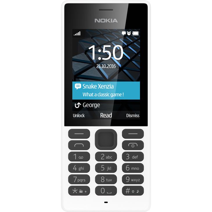 Telefon Mobil Nokia 150 Dual SIM White