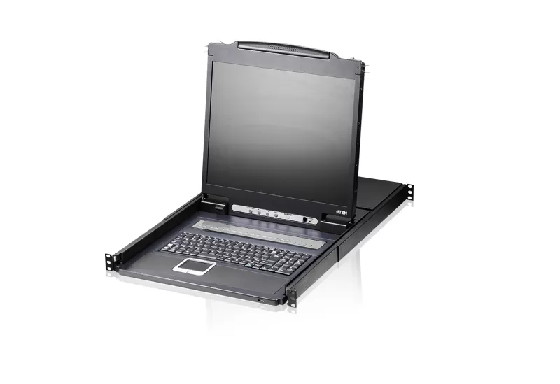 Consola KVM Aten CL1308 nr de calculatoare conectate: 8 marime LCD: 19 inch rackmount