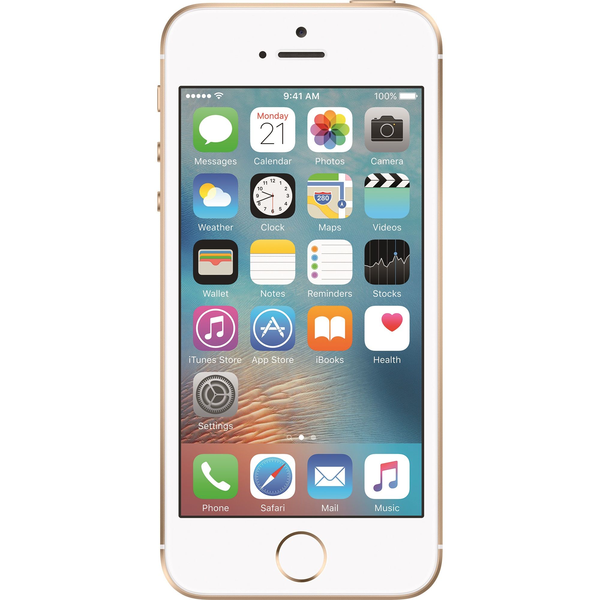 Telefon Mobil Apple iPhone SE 128GB Gold title=Telefon Mobil Apple iPhone SE 128GB Gold