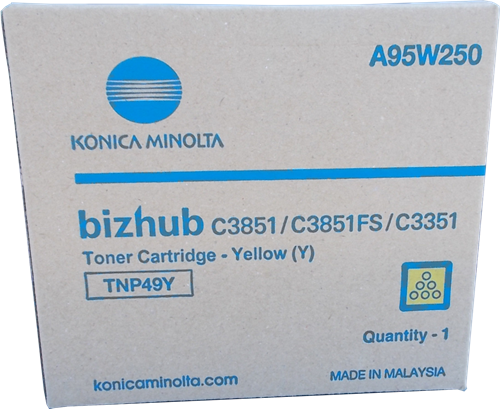Cartus Toner Yellow Konica Minolta TNP-49Y 12K