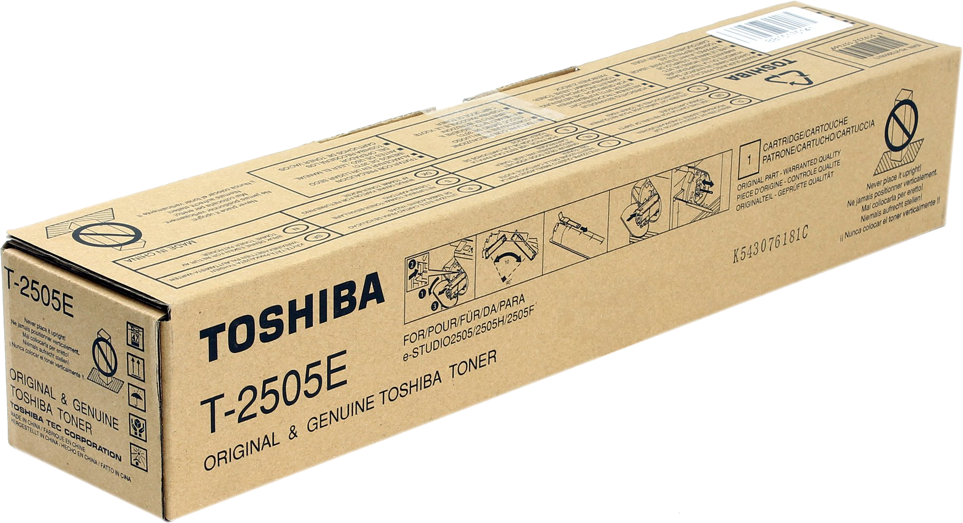 Cartus toner Toshiba T-2505E Black 12000 pagini