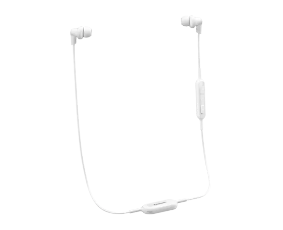 Casti in-ear Panasonic Neck Band RP-NJ300BE-W, Wireless, Alb