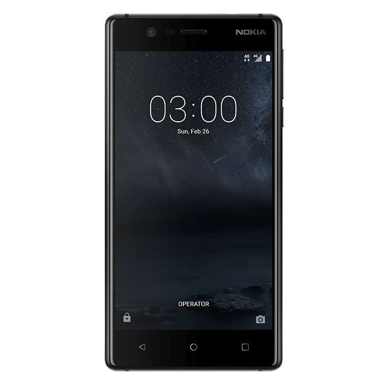 Telefon Mobil Nokia 3 16GB Flash 2GB RAM Dual SIM 4G Matte Black title=Telefon Mobil Nokia 3 16GB Flash 2GB RAM Dual SIM 4G Matte Black