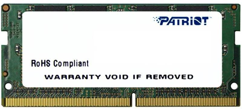 Memorie Notebook Patriot Signature 16GB DDR4 2400MHz Double Sided 1.2V title=Memorie Notebook Patriot Signature 16GB DDR4 2400MHz Double Sided 1.2V