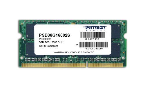 Memorie Notebook Patriot Signature 8GB DDR3 1600MHz Double Sided 1.5V