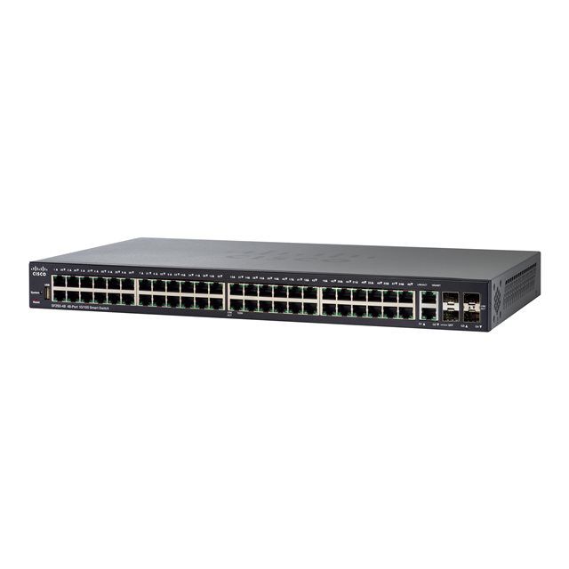 Switch Cisco SF250-48 fara management fara PoE 48x1000Mbps-RJ45