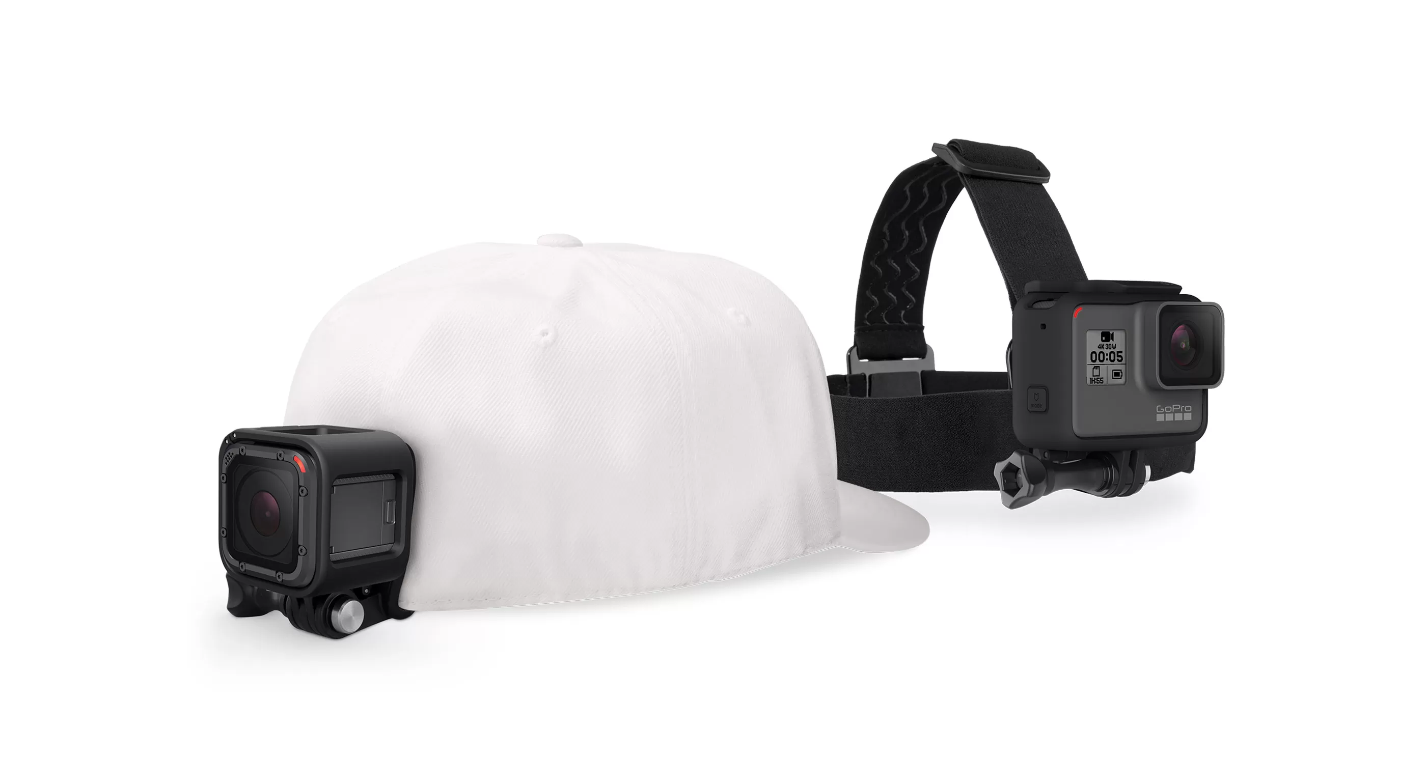 Sistem prindere haine GoPro Headstrap + QuickClip ACHOM-001