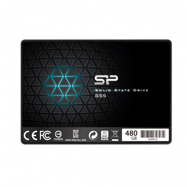 Hard Disk SSD Silicon Power Slim S55 480GB 2.5