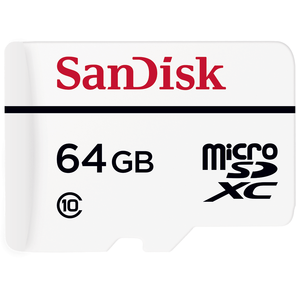 Card de memorie SanDisk microSDXC High Endurance Video Monitoring 64GB CL10 + adaptor SD