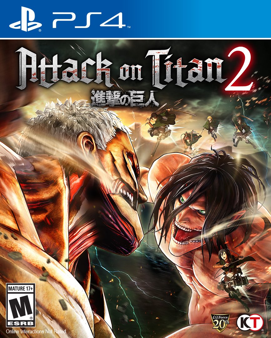 Attack On Titan 2 - PS4 title=Attack On Titan 2 - PS4