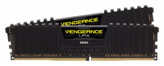 Memorie Desktop Corsair Vengeance LPX 32GB(2 x 16GB) DDR4 4000MHz Black
