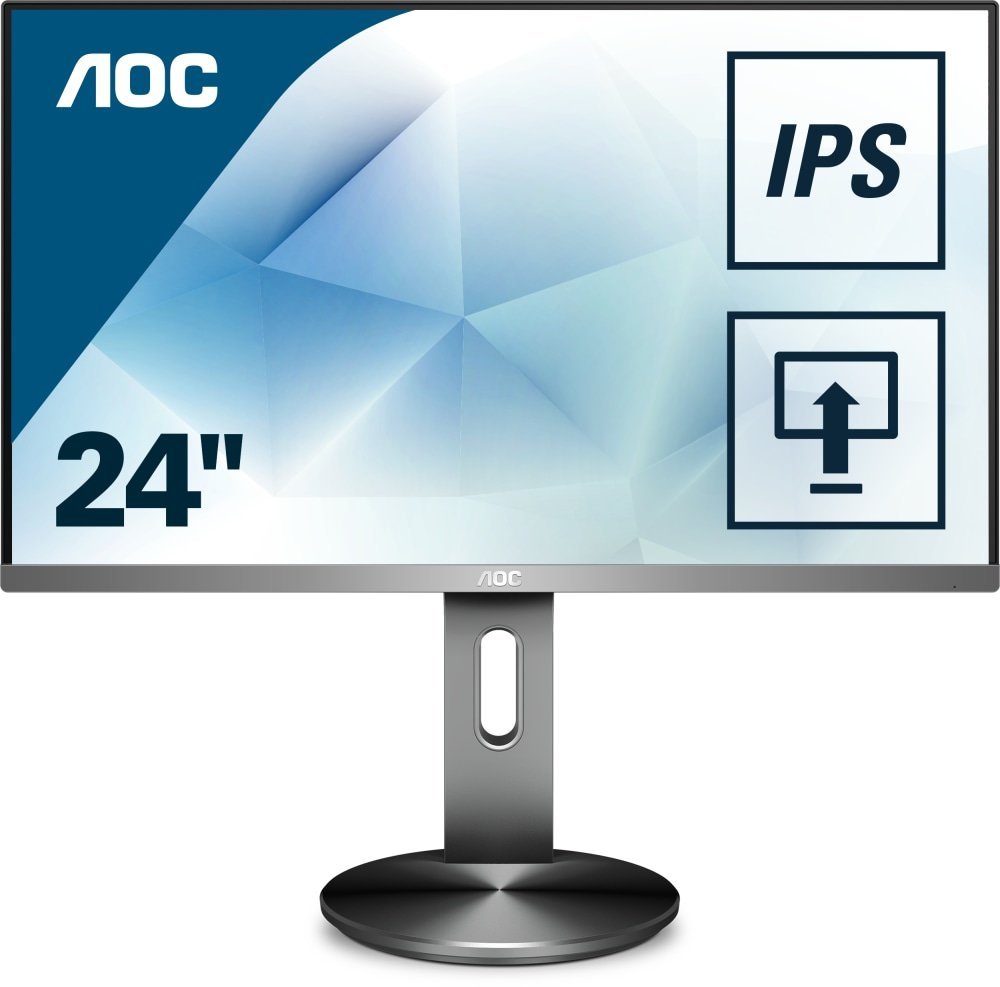 Monitor LED AOC I2490PXQU/BT 24 Full HD 4ms Negru