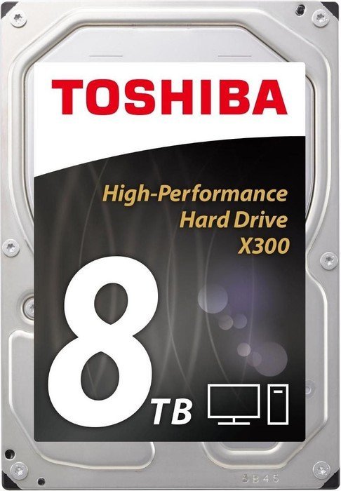 Hard Disk Desktop Toshiba X300 8TB SATA3 7200RPM 128MB