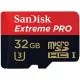 Card de memorie Sandisk Extreme Pro, microSDHC, 32GB, Clasa 10, UHS-I U3