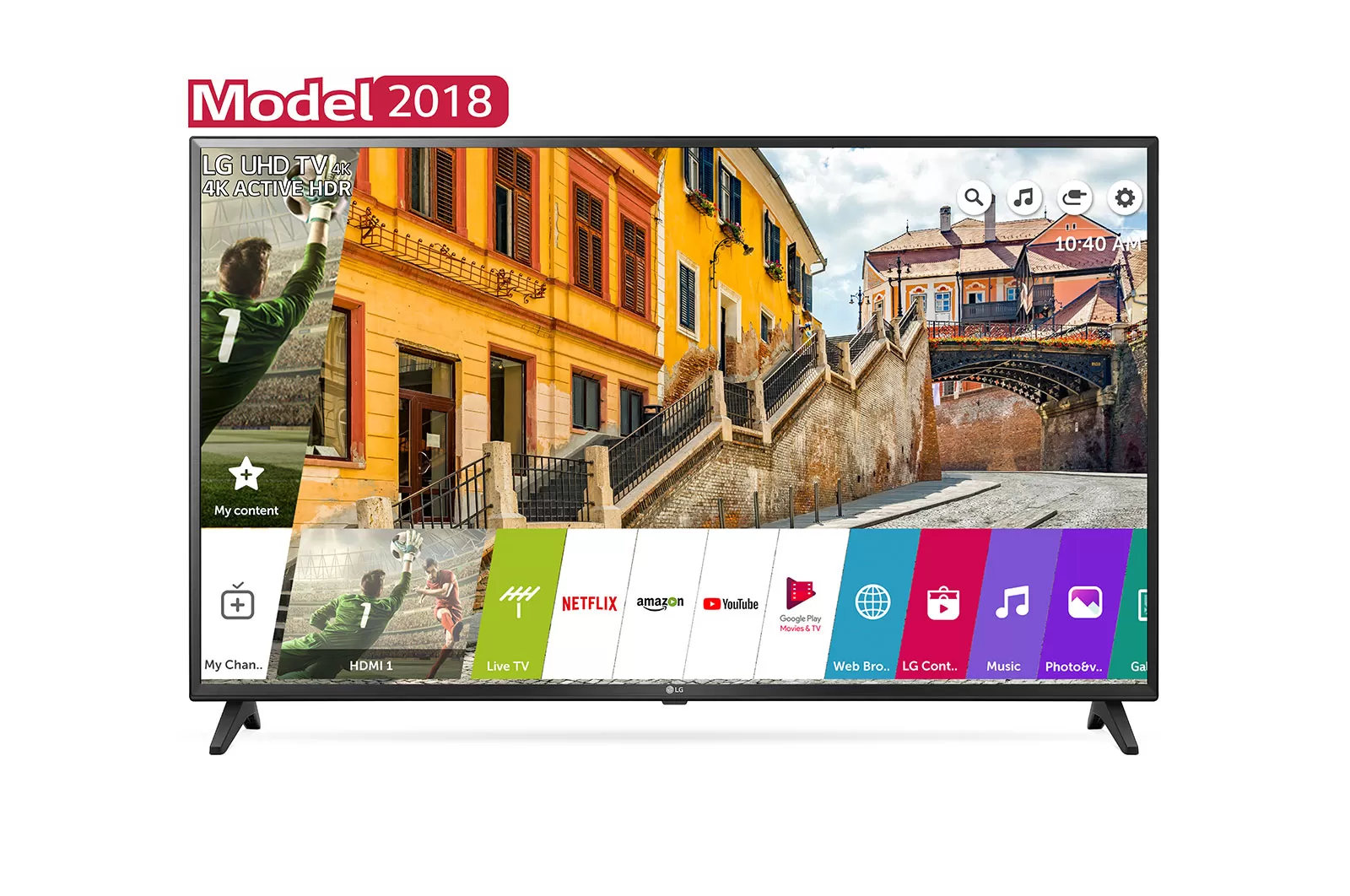 Televizor LED LG Smart TV 75UK6200PLB, 190cm, 4K Ultra HD, Negru