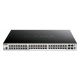 Switch D-Link DGS-1510-52XMP, cu management, cu PoE, 48x1000Mbps-RJ45 + 4xSFP+