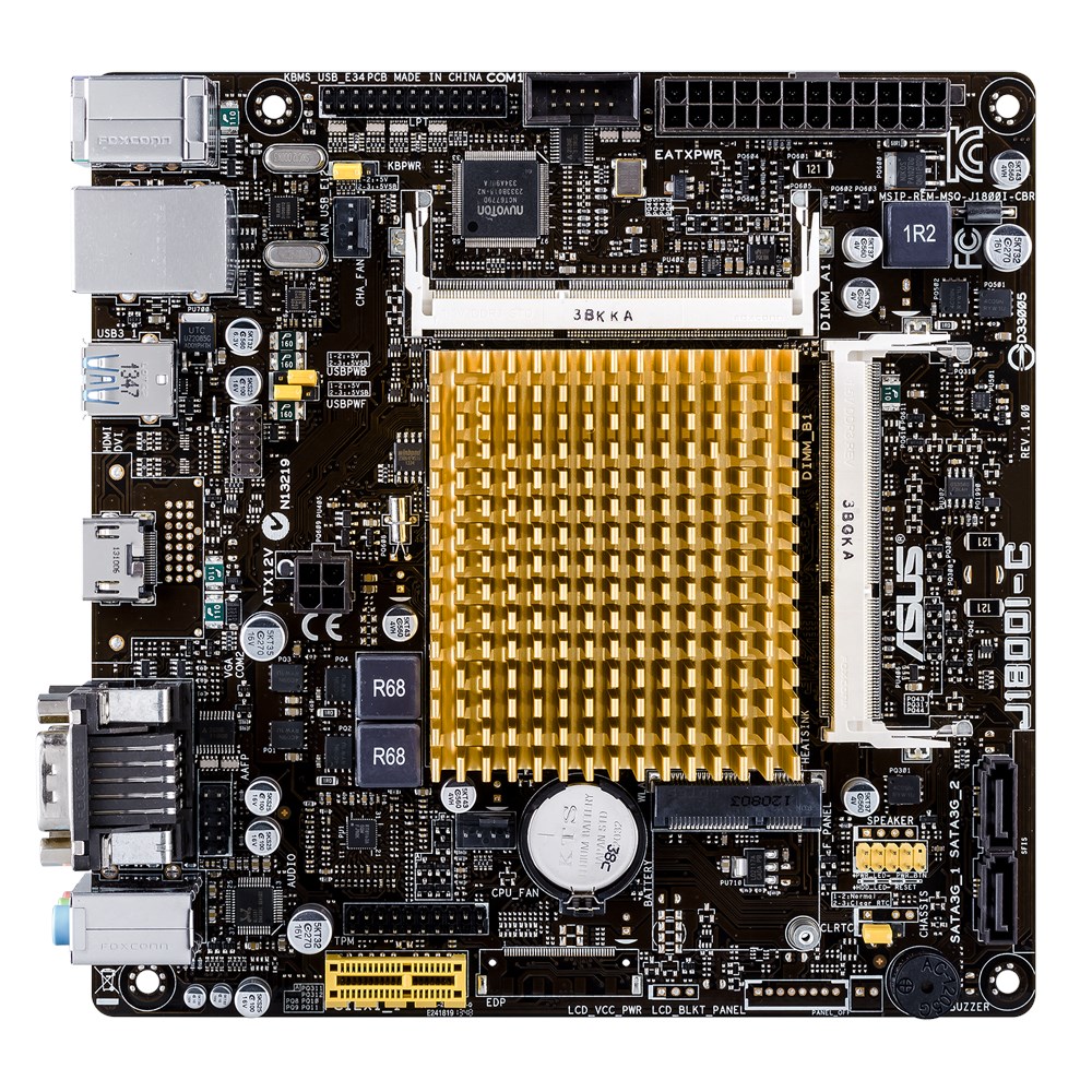 Placa de baza ASUS J1800I-C/CSM Procesor Integrat Intel Celeron J1800