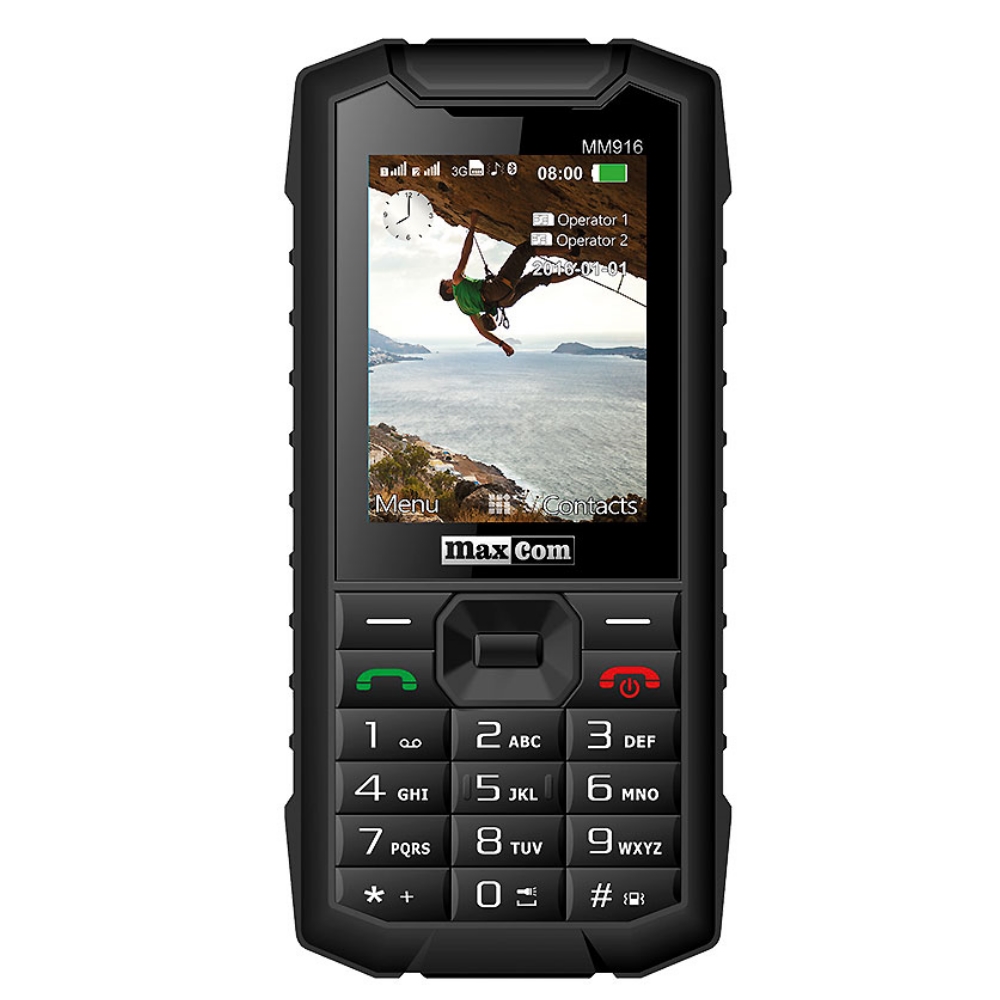 Telefon Mobil Maxcom Strong MM916 Dual SIM 3G Black