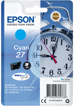 Cartus inkjet epson 27 cyan