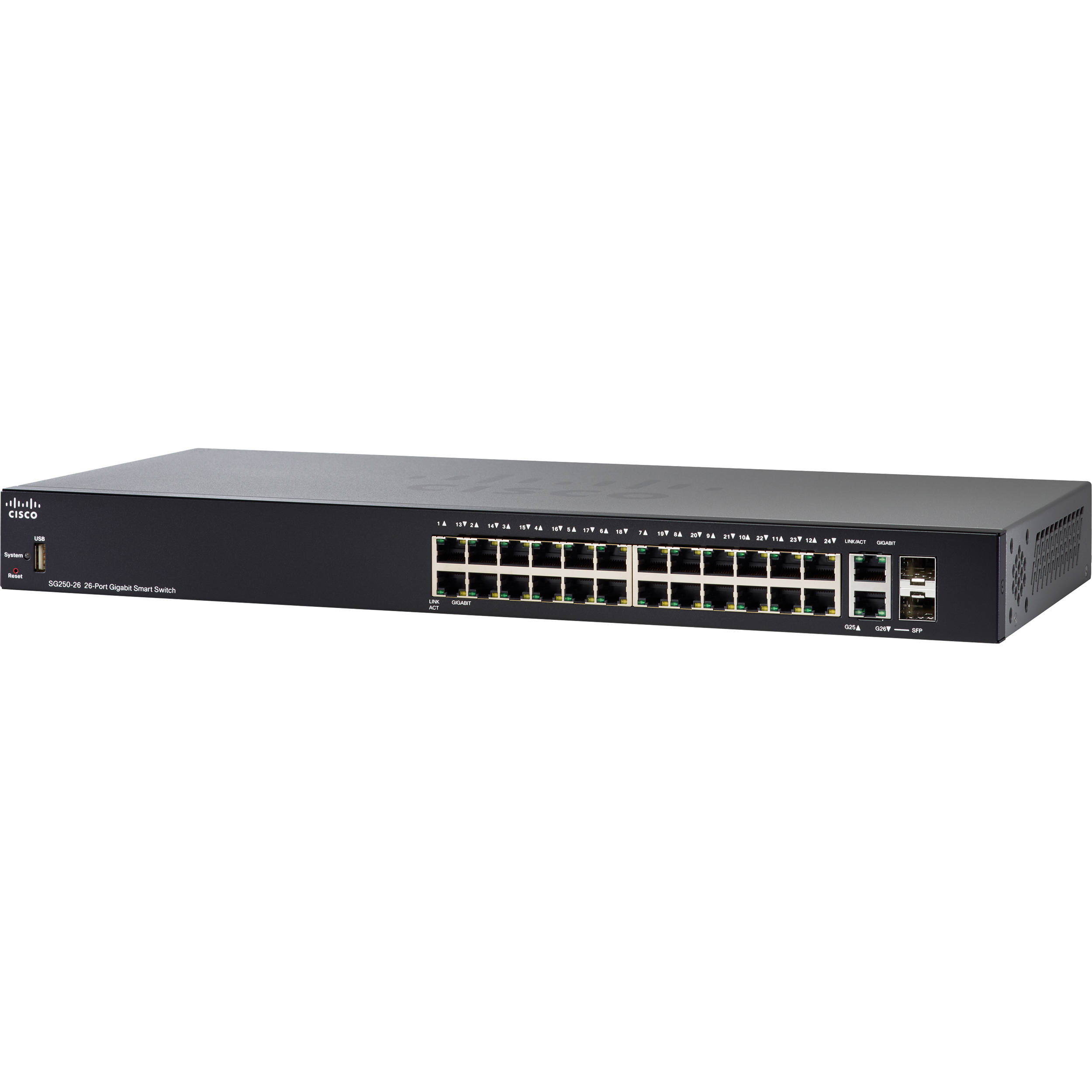 Switch Cisco SG250-26HP-K9 cu PoE 26x1000Mbps-RJ45